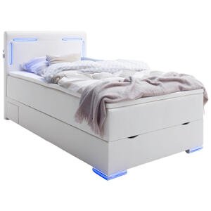 Xora BOXSPRINGOVÁ POSTEĽ, 120/200 cm biela