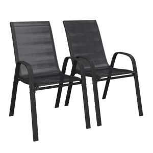 Ambia Garden SADA ZÁHRADNÝCH KRESIEL, kov, textil
