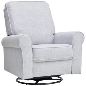 Livetastic TV KRESLO, textil, biela