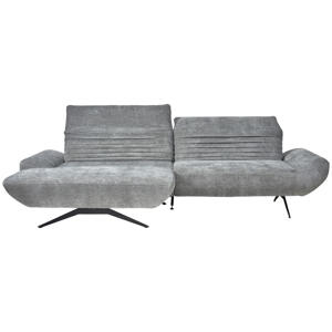 Dieter Knoll ROHOVÁ SEDACIA SÚPRAVA, textil, sivá
