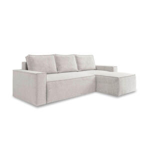 MID.YOU ROHOVÁ SEDACIA SÚPRAVA, textil, béžová