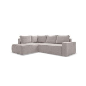 MID.YOU ROHOVÁ SEDACIA SÚPRAVA, textil, sivá