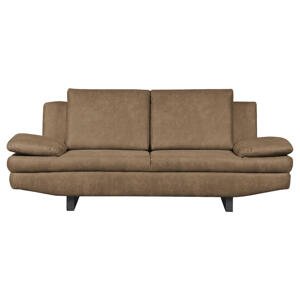 MID.YOU DVOJMIESTNA POHOVKA, textil, bahenná hnedá