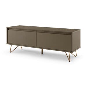 Livetastic NÍZKA KOMODA, sivá, 120/45/40 cm