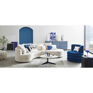 Livetastic SEDACIA SÚPRAVA, textil, béžová