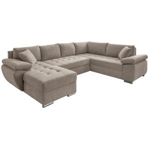 Livetastic SEDACIA SÚPRAVA, textil, sivohnedá