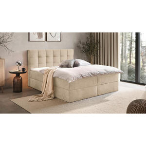 Boxxx AMERICKÁ POSTEĽ, 140/200 cm, krémová