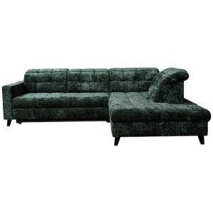 Xora ROHOVÁ SEDACIA SÚPRAVA, textil, zelená