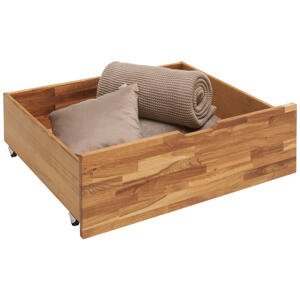 Carryhome SADA ZÁSUVIEK POD POSTEĽ, 83/29/68 cm, divoký dub