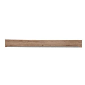 Hom`in NÁSTENNÁ POLICA, farba duba, 180/18/22 cm