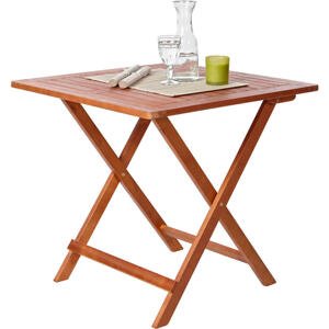 Ambia Garden SKLADACÍ ZÁHRADNÝ STÔL, drevo, 75/75/72 cm