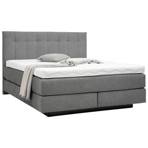 Beldomo - Sleep BOXSPRINGOVÁ POSTEĽ, 180/200 cm, textil, sivá