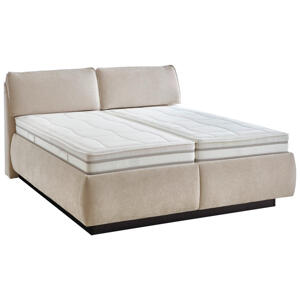 Beldomo - Sleep ČALÚNENÁ POSTEĽ, 180/200 cm, prírodná farba
