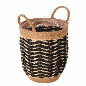 XXXL ČREPNÍK prírodné materiály, 24/24/34 cm