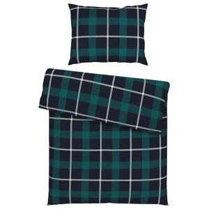 Esposa POSTEĽNÁ BIELIZEŇ, flanel, modrá, 140/220 cm