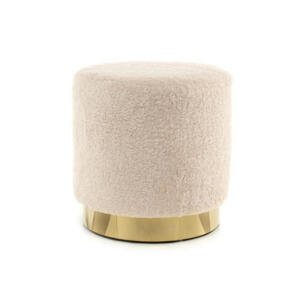 XXXL TABURETKA, kov, textil, 35/35/35 cm