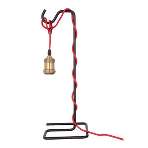 P & B STOLNÁ LAMPA, 18/18/49 cm