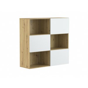 DREVONA03 Nástenná skrinka TETRIS 06, Dub Artisan